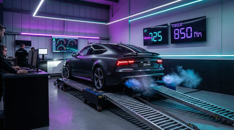 少女萝莉改装视频-马力测试视频演示