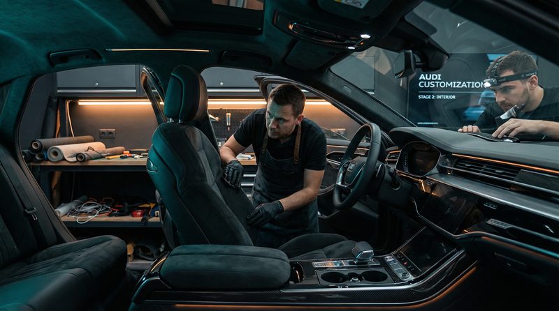 少女萝莉视频教程-内饰改装视频